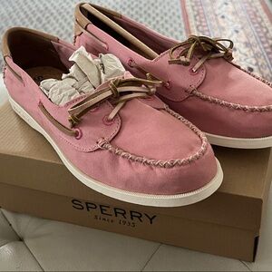 Sperry Pink Loafers